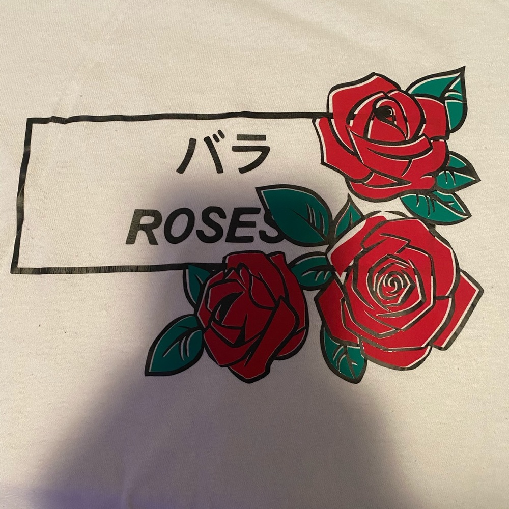 Japanese Roses Tee - Picture 2 of 3